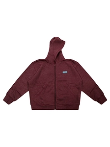 American Vintage Kids Logo Printed Zipped Hoodie