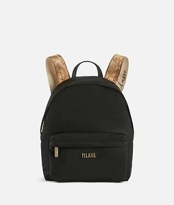 Alviero Martini Map-Print Strap Backpack