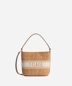 Alviero Martini Logo Stripe Shoulder Bag
