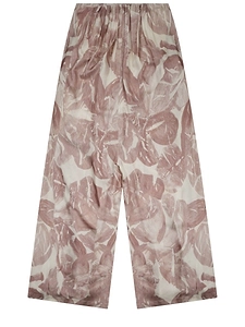 Alysi Abstract Wide-Leg Pants