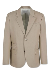 Ami Paris Single-Breasted Tailored Blazer