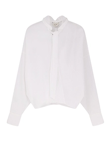 Alysi Bow Detail V-Neck Top