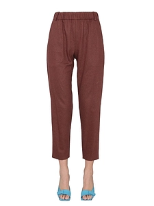 Alysi Belt-Looped Pocketed Trousers