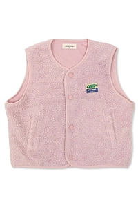 American Vintage Kids Textured Fleece Vest