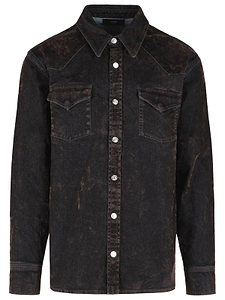Amiri Faded Western Denim Shirt