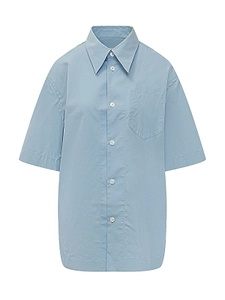 Ami Paris Curved Hem Shirt