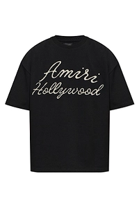 Amiri Hollywood Logo T-Shirt