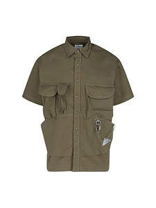 And Wander Utility Short Sleeve Shirt
