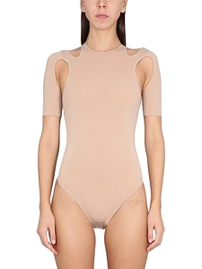 Andrea Adamo Cut-Out Crewneck Top