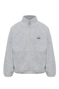 American Vintage Zip-Up Logo Sweatshirt