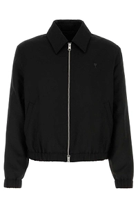 Ami Ami De Coeur Collared Zip-Up Jacket