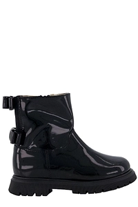 Andrea Montelpare High Shine Bow Detailed Boots