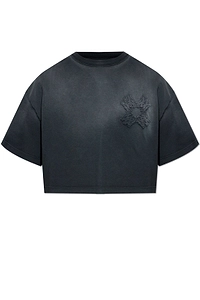 Amiri Logo Detail Cropped Top
