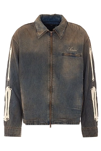 Amiri Logo Detail Denim Jacket