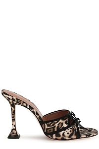 Amina Muaddi Eleonora Lace-Up Mules