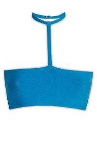 AndreĀDamo Touch-Strap Fastened Cropped Top
