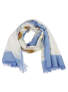 Andrea's Printed Wrap Scarf