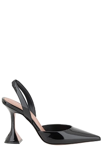 Amina Muaddi Holli Slingback Pumps