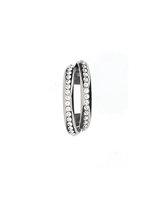 Amina Muaddi Jahleel Embellished Cuff Bracelet