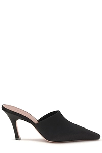 Amina Muaddi Jamie Pointed-Toe Mules