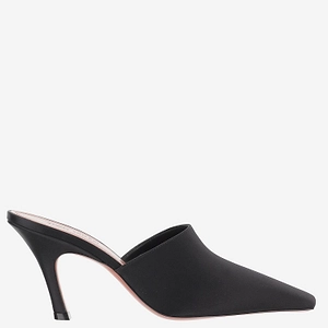 Amina Muaddi Jamie Pointed-Toe Mules
