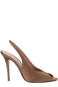 Amina Muaddi Kristina Slingback Sandals
