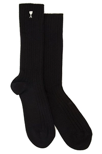 Ami Ami De Coeur Logo Motif Socks