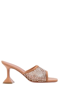 Amina Muaddi Lupita Embellished Sandals