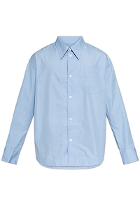 Ami Oversized Poplin Shirt