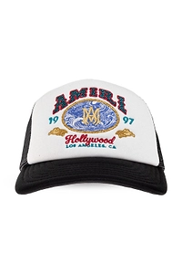 Amiri Logo Embroidered Trucker Cap