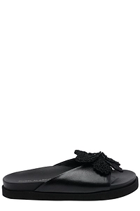 Angel Alarcon Crochet Bow Slide Sandals