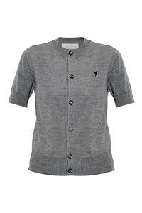 Ami Ami De Coeur Short-Sleeved Cardigan