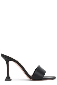 Amina Muaddi Slip-On Heeled Sandals