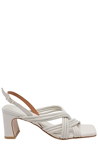 Angel Alarcon Knotted Strap Heeled Sandals