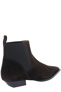 Angel Alarcon Pointed Toe Elasticized Boots