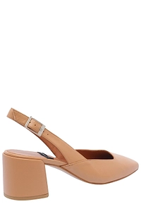 Angel Alarcon Slingback Block Heel Pumps