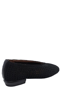 Angel Alarcon Woven Ballet Flat Shoes