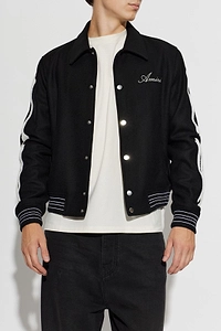 Amiri Logo Embroidered Bones Jacket