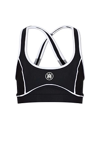 Amiri Logo Trim Performance Bra