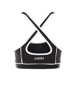Amiri Ma Logo Crop Sports Top