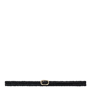Anine Bing Braided Buckle Belt