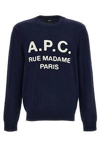 A.P.C. Maurice Logo Knitted Jumper