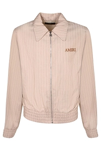 Amiri Pinstripe Zip-Up Jacket