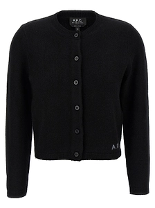 A.P.C. Mila Button-Up Knitted Cardigan