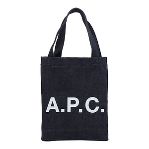 A.P.C. Ninon Logo Printed Small Tote Bag