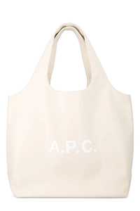 A.P.C. Ninon Logo Detailed Medium Tote Bag