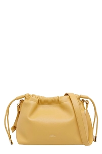 A.P.C. Ninon Logo Embossed Mini Shoulder Bag