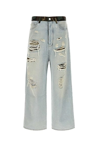 Amiri Repaired Baggy Jeans