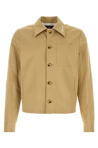 Amiri Script Collar Shirt Jacket