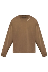 Amiri Script Logo Long Sleeved T-Shirt